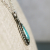 Gem Silica Sterling Silver Pendant closeup angle