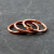 Hammered Copper Stacking Rings