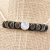 Sterling silver Chalcedony Moon Phase Bar Necklace closeup