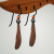 Patterned Copper Earrings