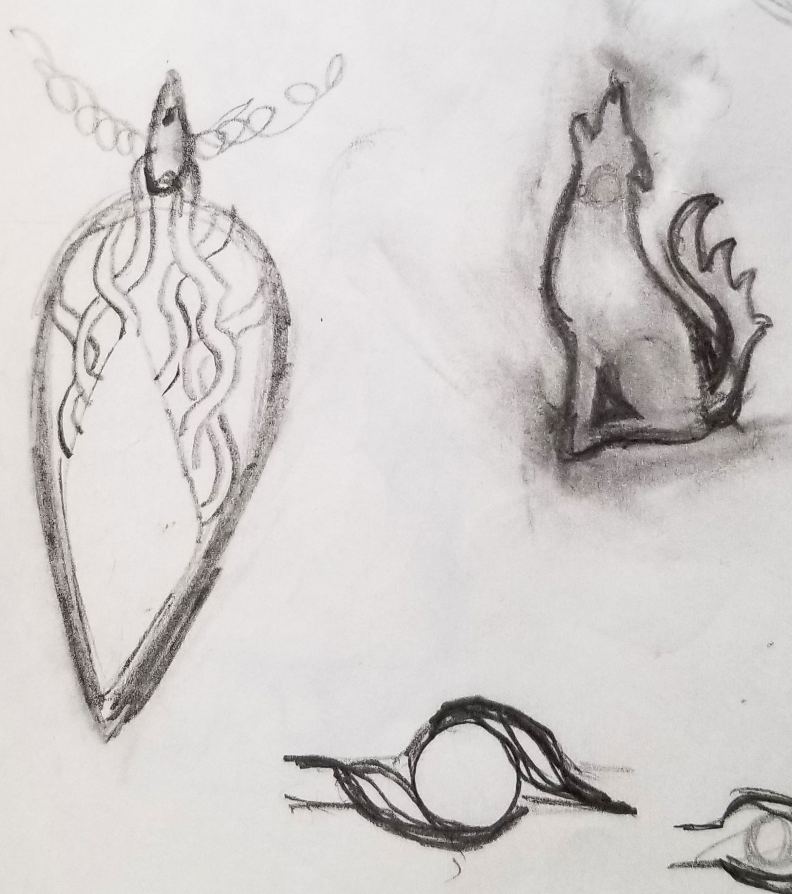 jewelry design sketches