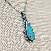 Gem Silica Sterling Silver Pendant closeup angle