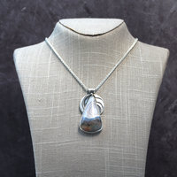 Arizona fortification agate pendant hanging