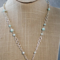 Hand made graduated bubble chain