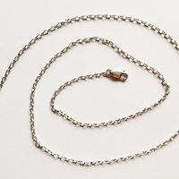 sterling silver rolo chain