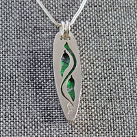 Silver Pendant with Maw Sit Sit