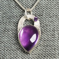 Silver Amethyst Pendant