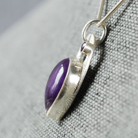 Silver Amethyst Pendant