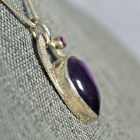 Silver Amethyst Pendant