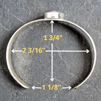 Opal Triplet Sterling Silver Cuff Bracelet