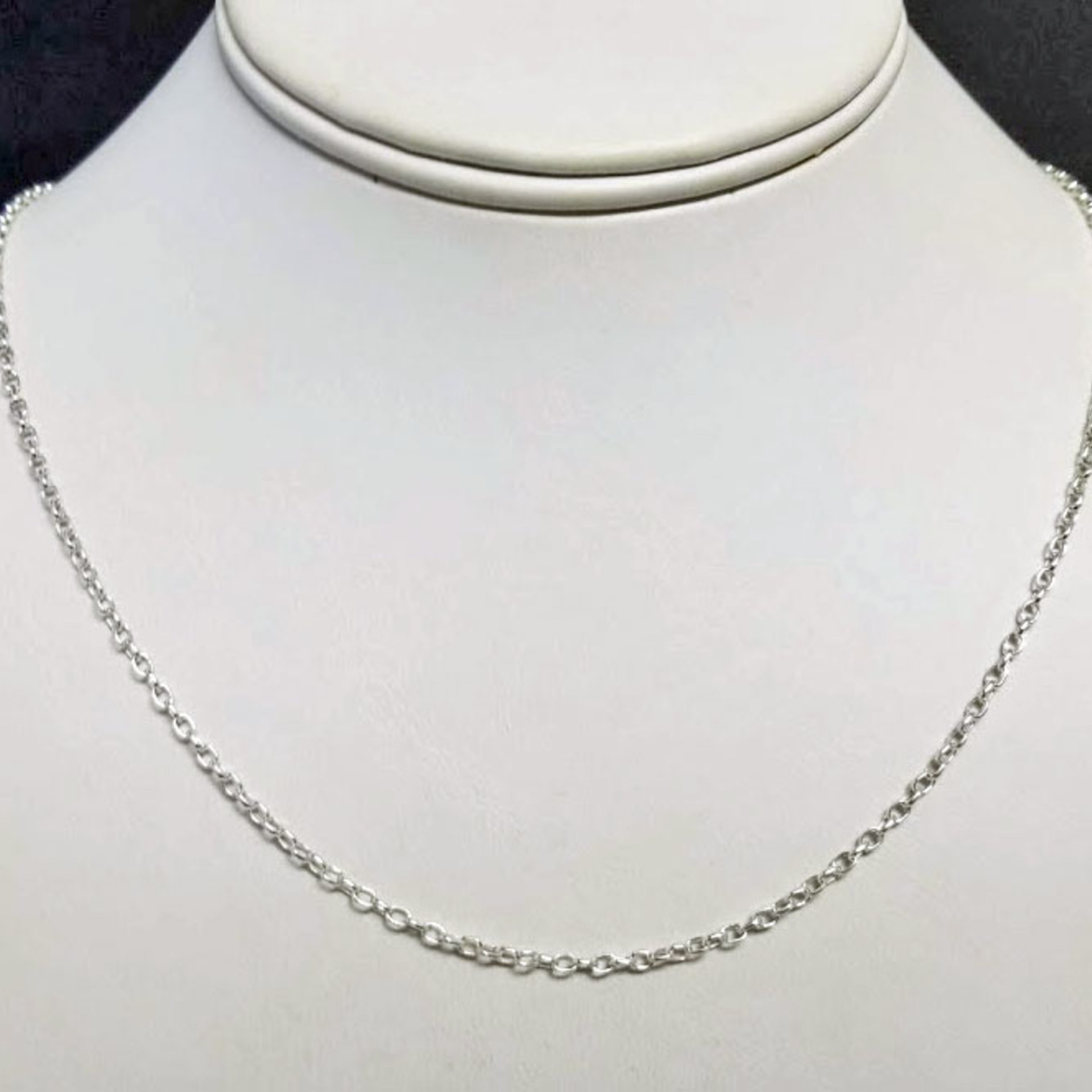 sterling silver rolo chain