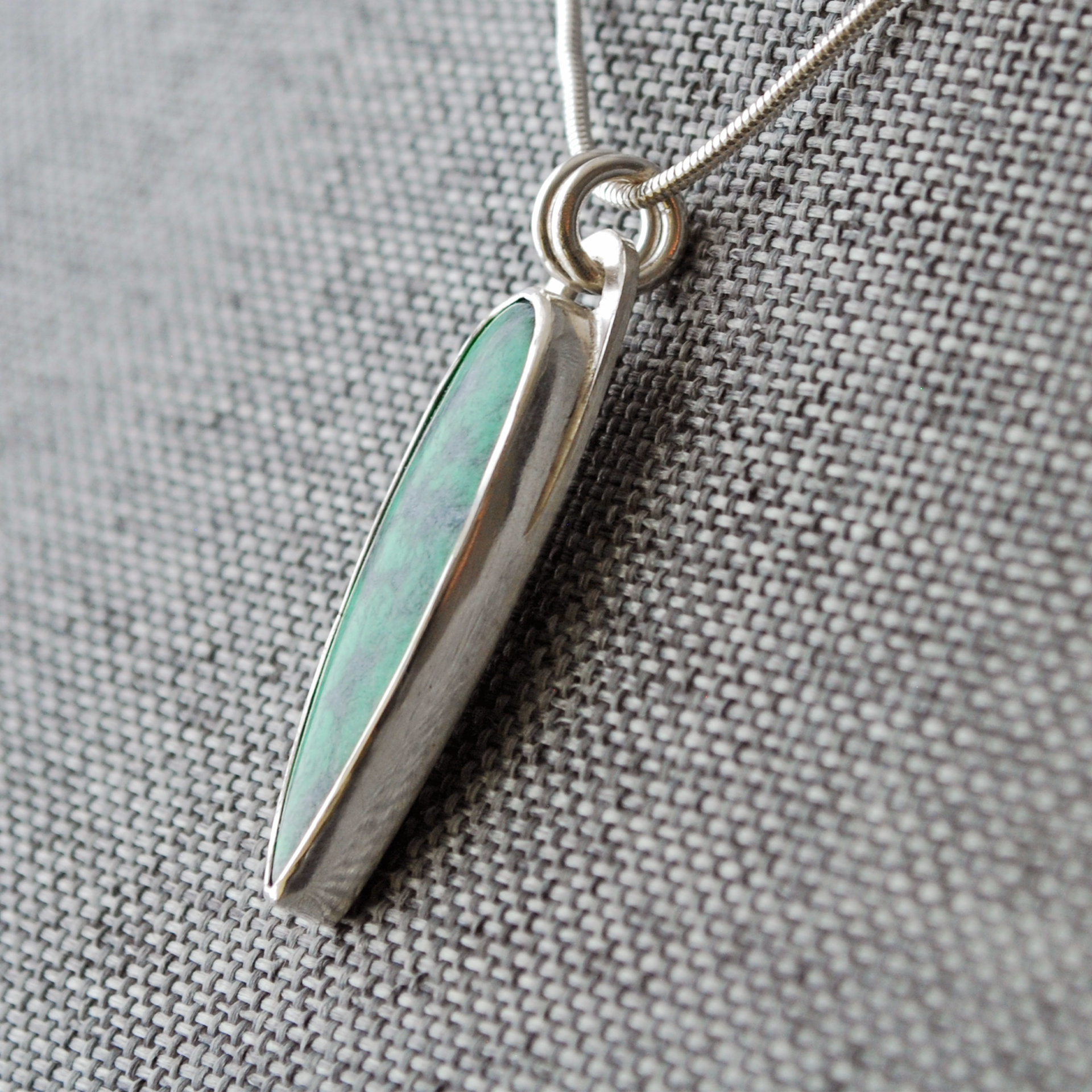 Silver Pendant with Maw Sit Sit