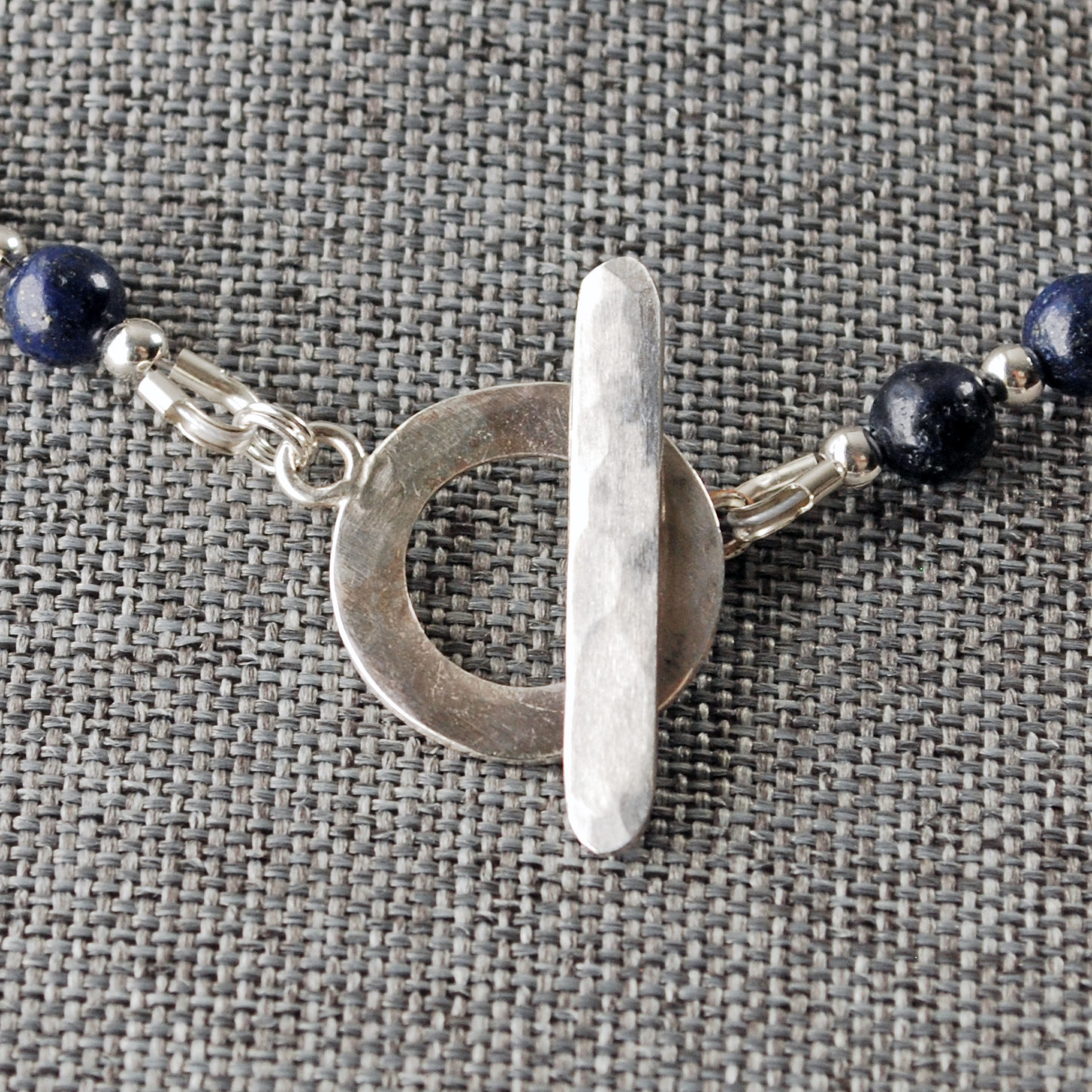 Chalcedony and Lapis Lazuli Necklace