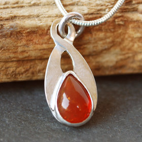 Silver Sunstone Pendant